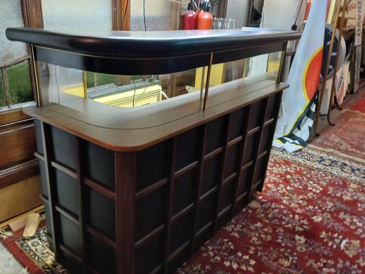 Bar vintage avec lumières, Maison & Meubles, Dénudé, Enlèvement