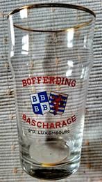Bofferdingglas 40cl Bascharage Luxembourg, Verzamelen, Ophalen of Verzenden, Zo goed als nieuw