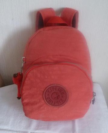 Kipling kleine koraalrugzak voor moeders of volwassenen + aa beschikbaar voor biedingen