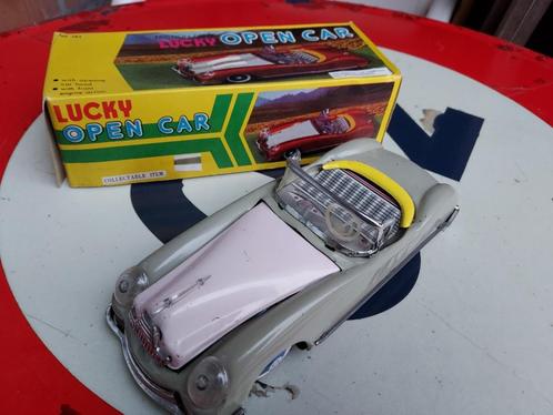 oude speelgoedauto "Lucky open car" met doos, Antiek en Kunst, Antiek | Speelgoed, Verzenden