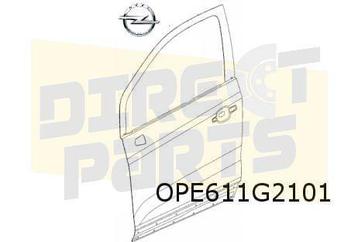 Opel Mokka (8/12-9/19) Voorportier Links (te spuiten) Origin beschikbaar voor biedingen
