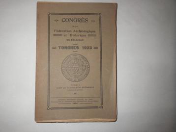 TongerenTongres 1923, congrès Fédération Archéologique et Hi beschikbaar voor biedingen