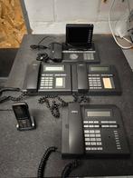 Telefooncentrale met 4 vaste toestellen en 1 draagbaar, Telecommunicatie, Ophalen of Verzenden, Zo goed als nieuw