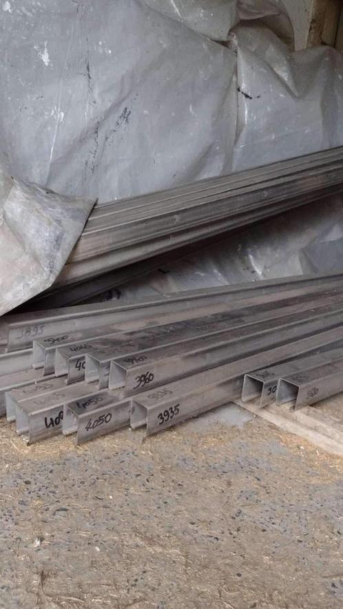 Rob rails 130000, Doe-het-zelf en Bouw, IJzerwaren en Bevestigingsmiddelen, Zo goed als nieuw, Inox, Ophalen