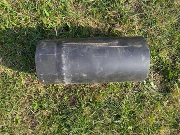 Aansluiting 125mm dikke zwarte stalen schoorsteenpijp beschikbaar voor biedingen