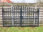 Gietijzeren poort, Ophalen, Gebruikt, 150 tot 200 cm, IJzer