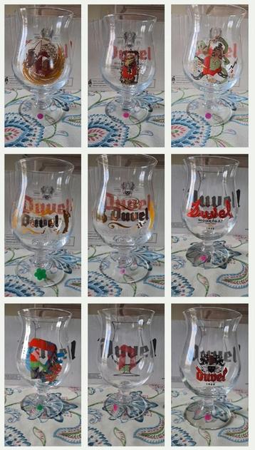 Speciale duvel glazen beschikbaar voor biedingen