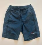 Donkerblauwe sportshort - Fila - mt 128, Kinderen en Baby's, Kinderkleding | Maat 128, Ophalen of Verzenden, Gebruikt, Jongen of Meisje