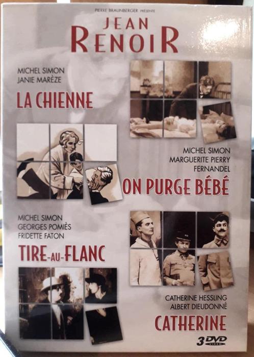 DVD's Coffret Jean Renoir / 4 Films avec Michel Simon (RARE), Cd's en Dvd's, Dvd's | Klassiekers, Zo goed als nieuw, Drama, Voor 1940