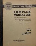 Theory/Problems of Complex Variables|Murray R. Spiegel, Livres, Enlèvement ou Envoi, Utilisé, Autres sujets/thèmes, Zie beschrijving
