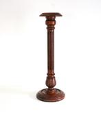 Houten piedestal - Vintage zuil - pilaar, Huis en Inrichting, Ophalen