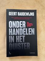 Onderhandelen in het Duister, Ophalen, Zo goed als nieuw, Geert Baudewijns