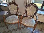 Twee zetels Louis XV, Huis en Inrichting, Ophalen, Hout, Gebruikt, Eenpersoons