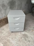 Metalen ladeblok, Huis en Inrichting, Kasten | Ladekasten, Ophalen, Minder dan 50 cm, Gebruikt, 3 of 4 laden