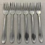 Gero Zilmeta 581 Visgraat 6x Taartvork Gebaksvork Set 14cm, Huis en Inrichting, Verzenden, Zo goed als nieuw