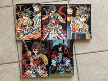Lot mangas livres de poche « Amiral Yo Sun Shin » de Tokebi 