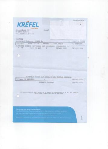 Koffieautomaat, Elektronische apparatuur, Koffiezetapparaten, Ophalen, 10 kopjes of meer, Koffiemachine, Nieuw
