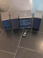 Sharp C500 stereo: radio, 2 cassettespelers, 6 CD lader, Ophalen, Gebruikt, Losse componenten, Tuner of Radio