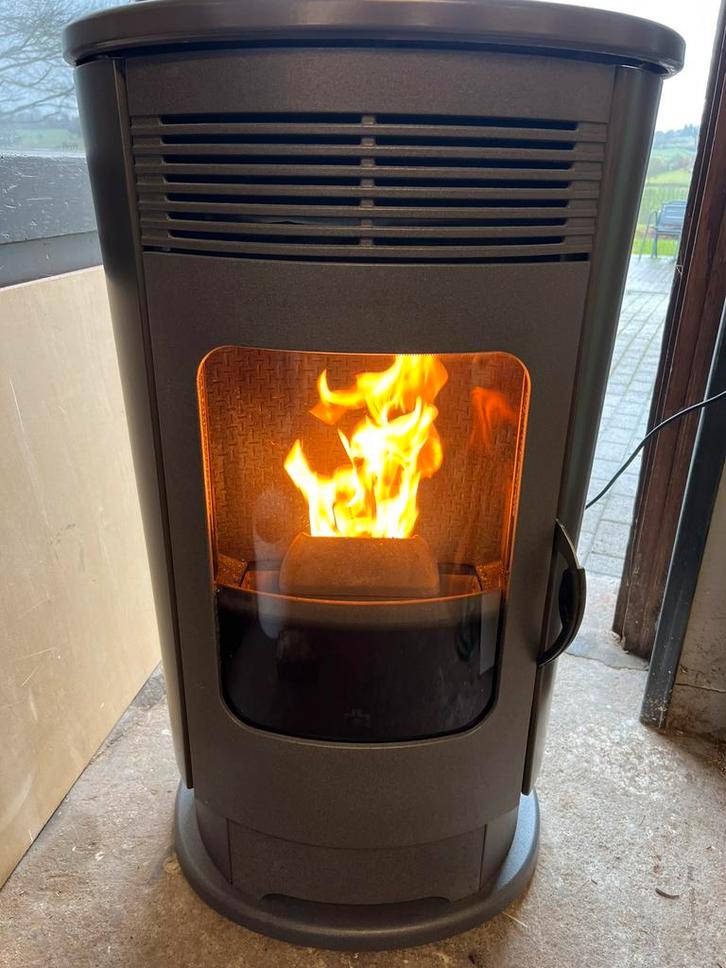 Poêle à pellets Edilkamin, Maison & Meubles, Poêles, Comme neuf, Enlèvement