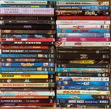 51 DVDs - Comedy - muziek - kinderen - series beschikbaar voor biedingen