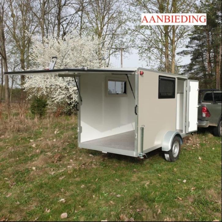nwe. Mini-caravan, Teardrop, Squaredrop of lichte caravan !, Caravans en Kamperen, Caravans, Bedrijf, Luifel, Ophalen