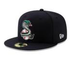 MiLB honkbal/ caps - Kissemee Cobras - Charleston Alley Cats, Sport en Fitness, Honkbal en Softbal, Verzenden, Zo goed als nieuw