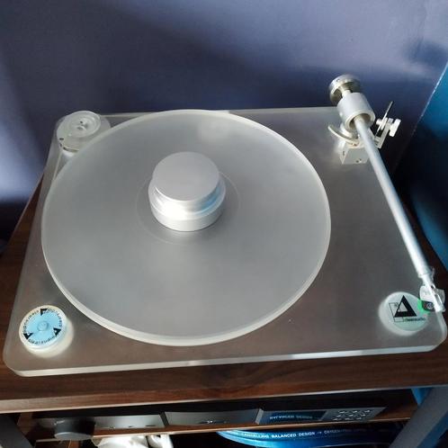 Clearaudio Émotion + préampli smart phono + dustcover, Audio, Tv en Foto, Platenspelers, Zo goed als nieuw, Ophalen