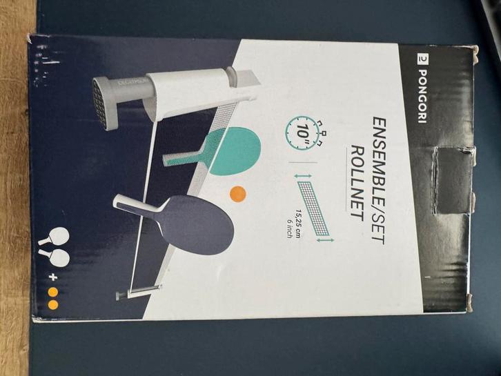 Set de ping-pong Pongori — Très peu utilisé, Bricolage & Construction, Chauffe-eau & Boilers, Comme neuf, Enlèvement ou Envoi