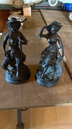 Zamak man en vrouw met schaap, Ophalen, Koper