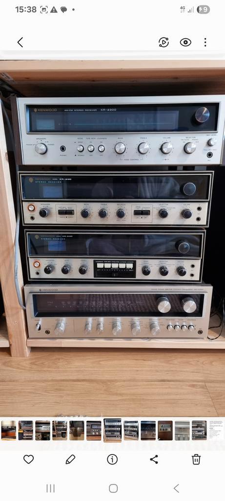 4VMarantz KR-6400 3200 vintage recievers uitmuntende staat., Audio, Tv en Foto, Versterkers en Ontvangers, Marantz, Ophalen of Verzenden