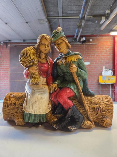 Beeld Nele en Tyl, Antiek en Kunst, Kunst | Beelden en Houtsnijwerken, Ophalen