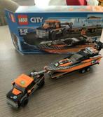 Lego 60085, Trailer met Boot, Ophalen of Verzenden, Zo goed als nieuw, Complete set, Lego