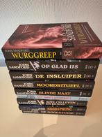 John Sandford - Wurggreep 9 pocket-thrillers, Enlèvement, Utilisé, John Sandford, Amérique