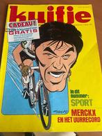 Cyclisme:Kuifje : strip uurrecord Eddy Merckx-1975, Course à pied et Cyclisme, Utilisé, Envoi, Yves Duval