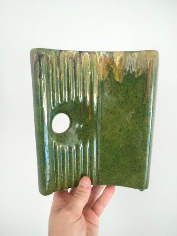 1970s vintage vaas keramiek abstract Bertoncello beschikbaar voor biedingen
