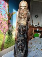 totem en bois, Enlèvement