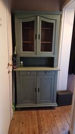 Meuble bois vert deux corps, Antiek en Kunst, Ophalen