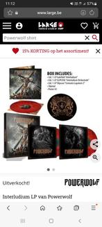 Powerwolf limited edition 3 platen 1 slipmat en 1 poster, Cd's en Dvd's, Ophalen, Zo goed als nieuw