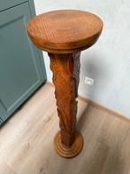 101cm houten piedestal sokkel Art deco, Enlèvement, Comme neuf