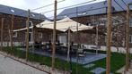 Stretchtent 10x15m — Volledige uitrusting — Professionele kw, Ophalen