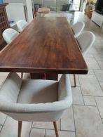Table en chêne massif, Maison & Meubles, 200 cm ou plus, Enlèvement, Utilisé, 50 à 100 cm