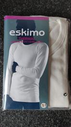 T-shirt thermique manches longues Eskimo, Vêtements | Hommes, Maillot de corps, Eskimo, Enlèvement ou Envoi, Blanc