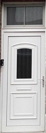 Voordeur + raam, Doe-het-zelf en Bouw, Ophalen, Gebruikt