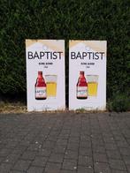 Reclamebord Baptist bier, Verzamelen, Merken en Reclamevoorwerpen, Ophalen of Verzenden, Gebruikt, Reclamebord