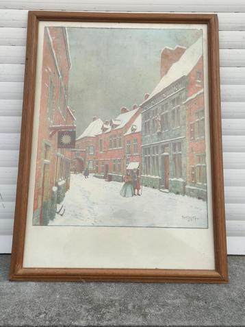 lithographie signe paul collet beschikbaar voor biedingen