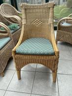 stoelen, Ophalen, Gebruikt, Bruin, Riet of Rotan