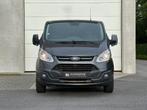 FORD TRANSIT CUSTOM LONG DUBBEL CAB. 5 ZIT, Te koop, Zilver of Grijs, Ford, Airconditioning