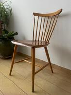 Eetkamerstoel vintage, Huis en Inrichting, Stoelen, Ophalen, Gebruikt, Bruin, Vintage
