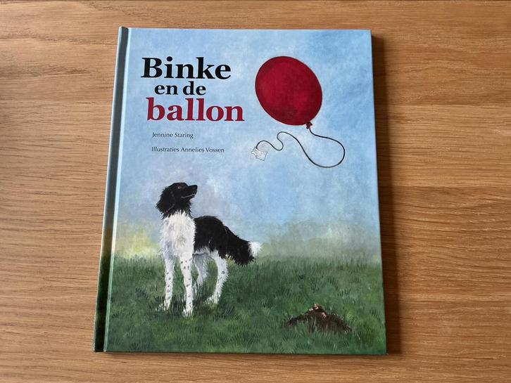 Jennine Staring - Binke en de ballon - prima staat, Boeken, Prentenboeken en Plaatjesalbums, Zo goed als nieuw, Prentenboek, Ophalen