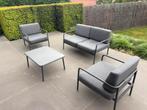 2 x dezelfde tuinsets 4 personen + 2 tafeltjes, Ophalen, Zo goed als nieuw, Tuinset